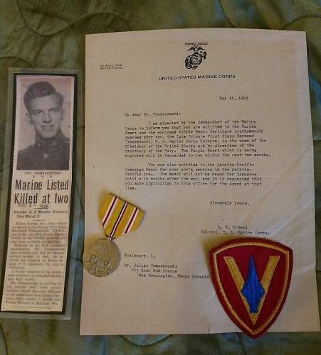 Iwo jima kia purple heart