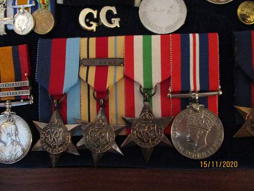Grenadier Guards medal collection
