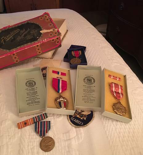 Father-in-law's medals WWII