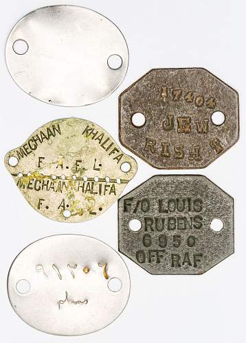 Free French Air Forces dog-tag