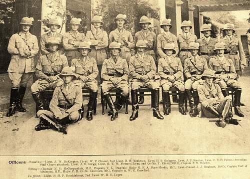 WW1 Scots Greys medal group