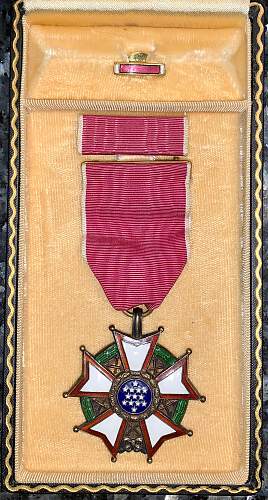 US Legion of Merit medal - Authentic and WWII issue?