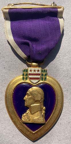 US Navy Purple Heart grouping