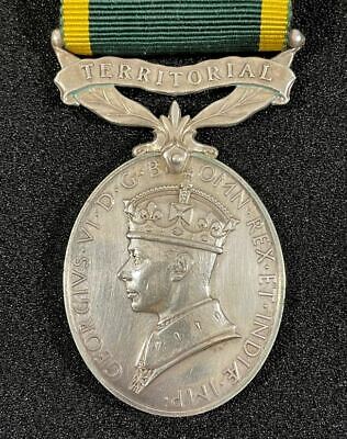 1946 territorial efficiency medal to RA GNR