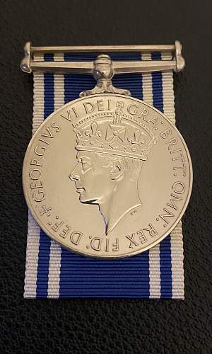 Police Long Service and Good Conduct Medal with George VI