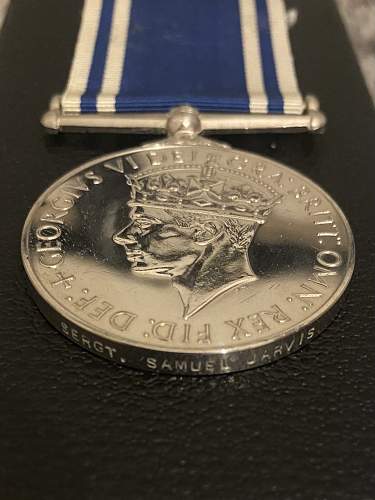 Police Long Service and Good Conduct Medal with George VI