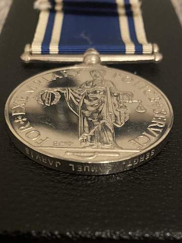 Police Long Service and Good Conduct Medal with George VI