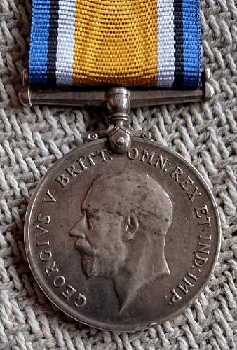 WW1 War Medal Captain E. D. B. OXLEY
