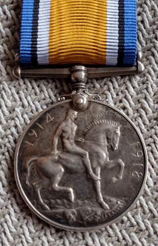 WW1 War Medal Captain E. D. B. OXLEY