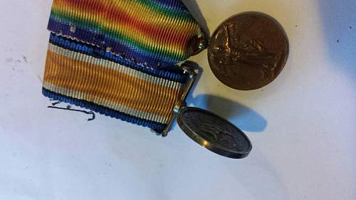 WW1 miniature medal pair question..