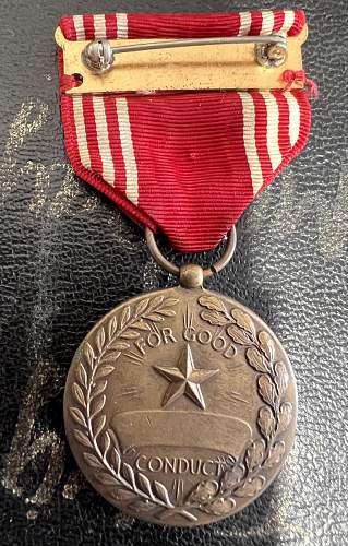 Is This USA Army Good Conduct medal from WW2 or Post War?