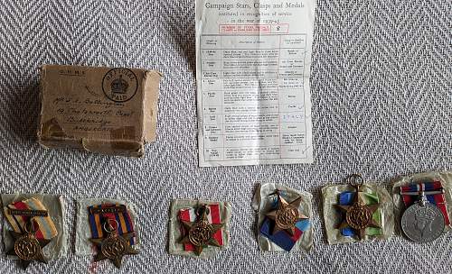 WW2 Medal Grouping