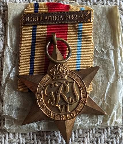 WW2 Medal Grouping