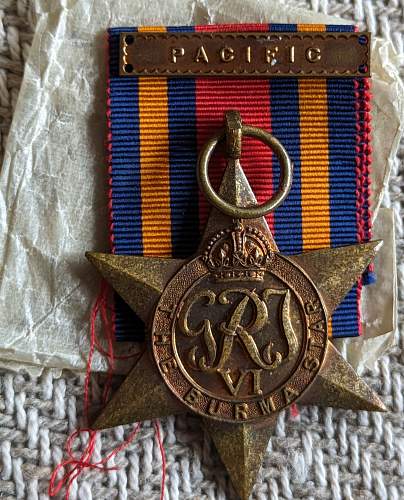 WW2 Medal Grouping