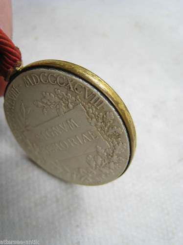 1848-1898 Franz Josef jubilee medal