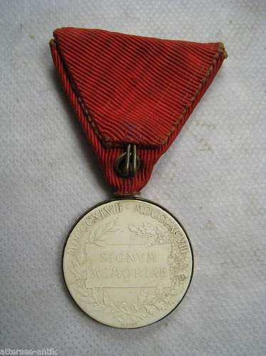 1848-1898 Franz Josef jubilee medal