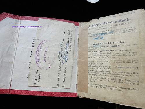 British WWII medals plus documents!!!!