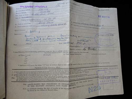 British WWII medals plus documents!!!!