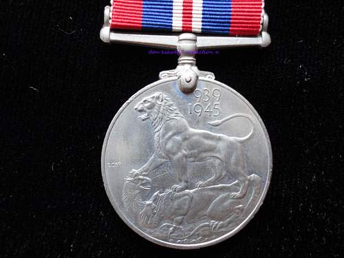 British WWII medals plus documents!!!!
