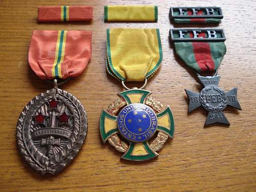 My Brazilian Expeditionary Force Medals (&quot;In Progress&quot;)