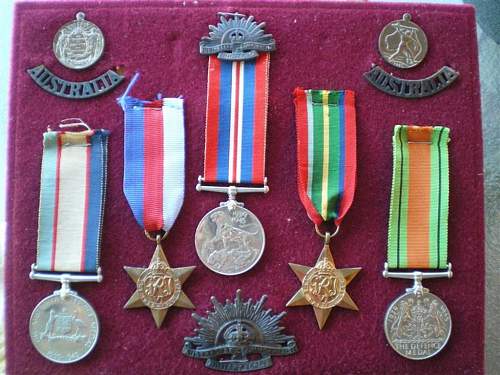 My Grandads Medals