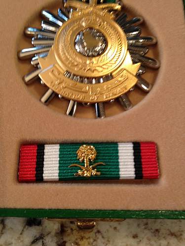 Saudi liberation of Kuwait Medal............