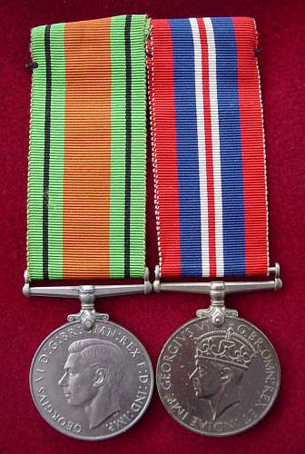 ATS Medals and documents group