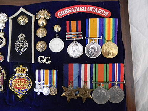 Grenadier Guards medal collection