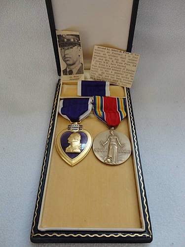 WIA Purple Heart of Albert H. Price - 366th Infantry Regiment (92nd ID)