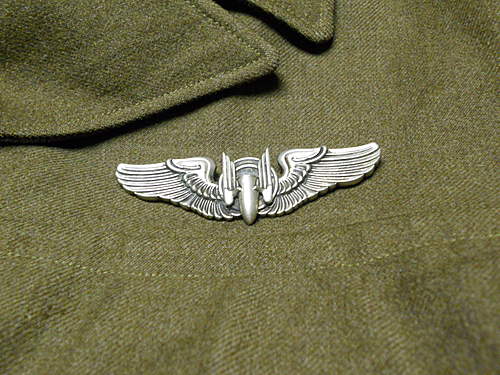 WW2 Army Air Corps aerial gunner wing?