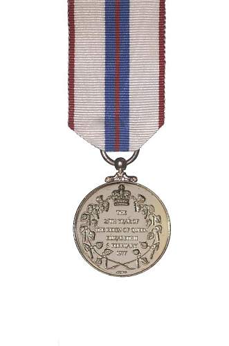 Queen Elizabeth II Silver Jubilee Medal