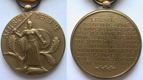 WW2 US medals