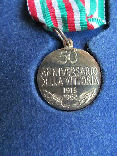 Medals Recieved 67 Yrs later.