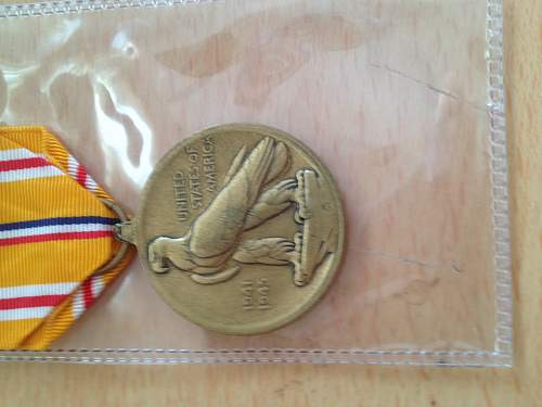 Pacific campaign medal original ?