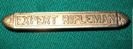 Expert Rifleman's badge