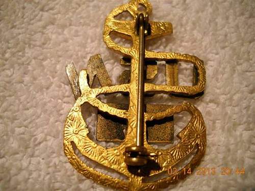 Navy son in service medal