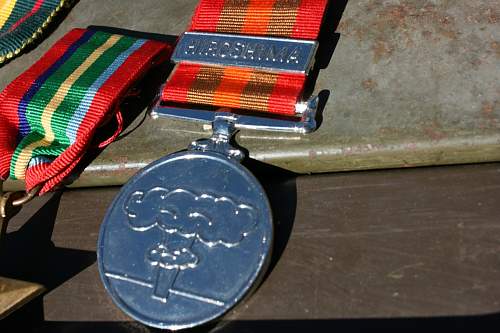 My Gandfathers WW2 Pacific War Medals