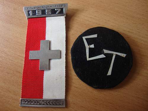 anybody have any idea about swiss badges??