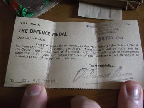 Charity Shop Defense Medal