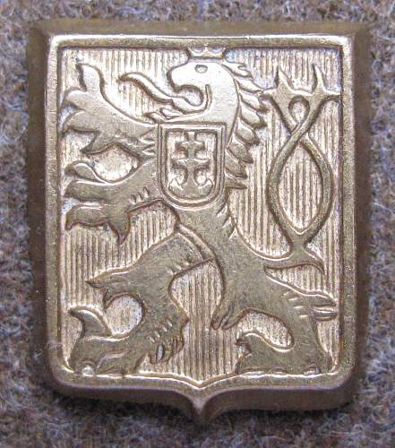 WWLLExile Czech Military Badge