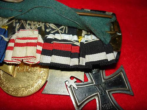 Imperial German 7 Medal Bar