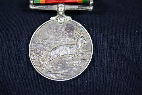 Australian, Canadian and South African service medals