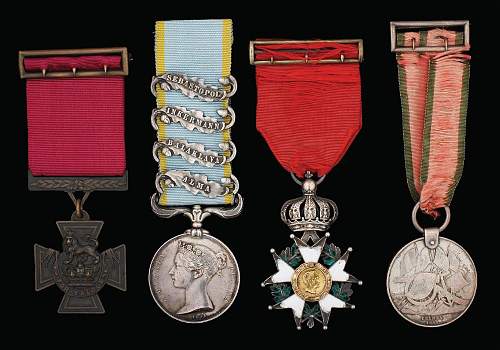 1854-56 Crimean &quot;Victoria Cross&quot; Medal Group