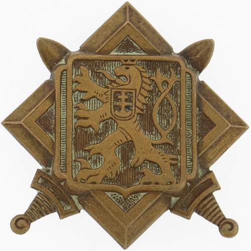 WWLLExile Czech Military Badge