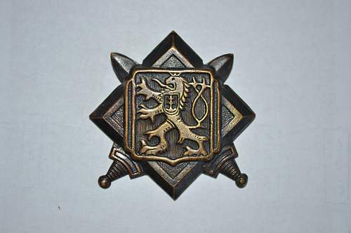 WWLLExile Czech Military Badge