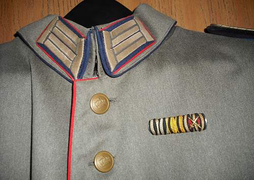 WWI Prussian German Medical Officer Uniform + Ribbon Bars