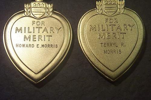 Purple Heart spanning three wars-Keeping it in the family