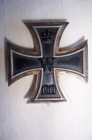 A Russian-Front Engraved 1914 EK 1st Class - Lodz, Poland