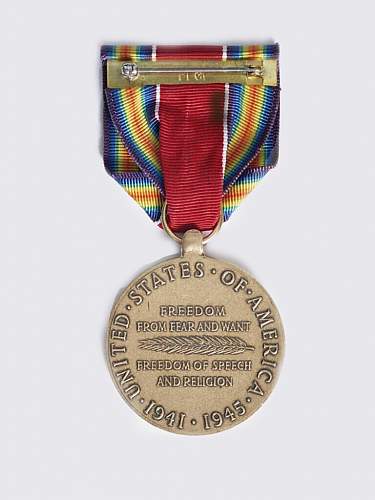 US Victory medal question