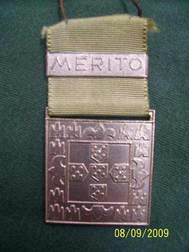 1940´s portuguese youth medal